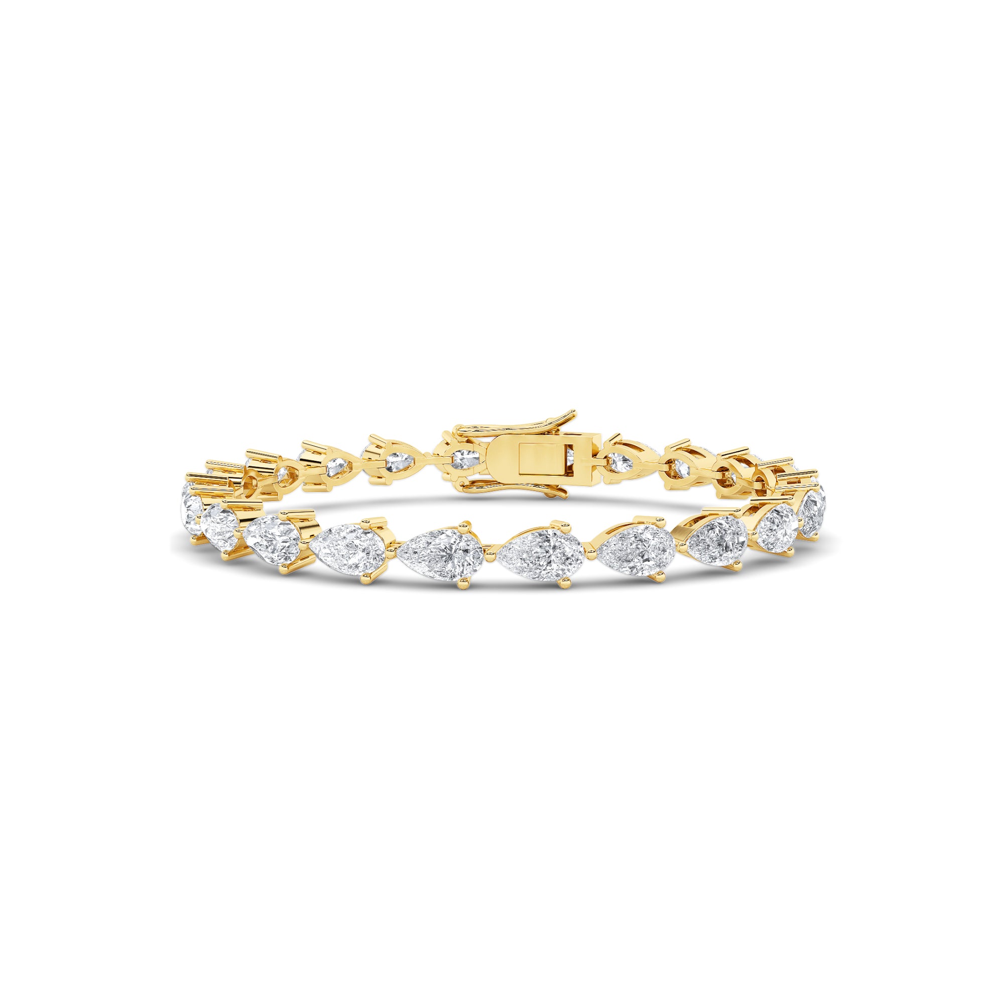 Pear Cut Tennis Bracelet