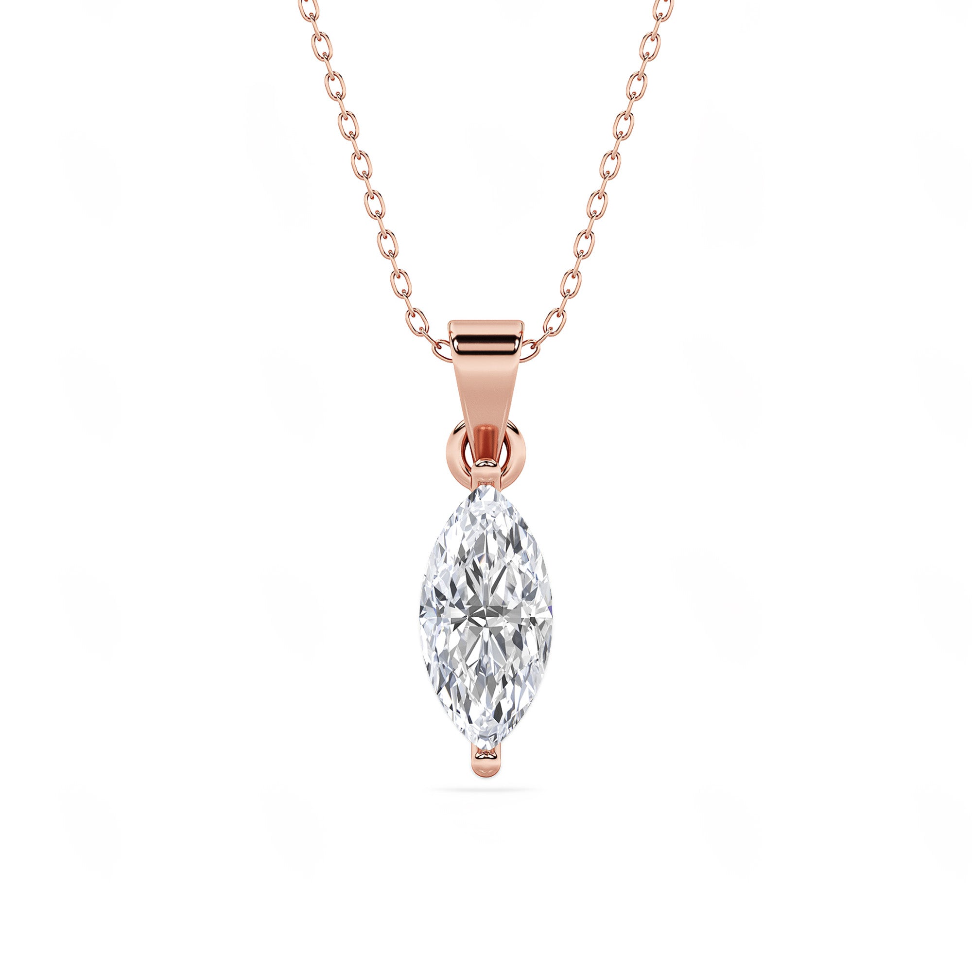 Marquise Solitaire Pendant