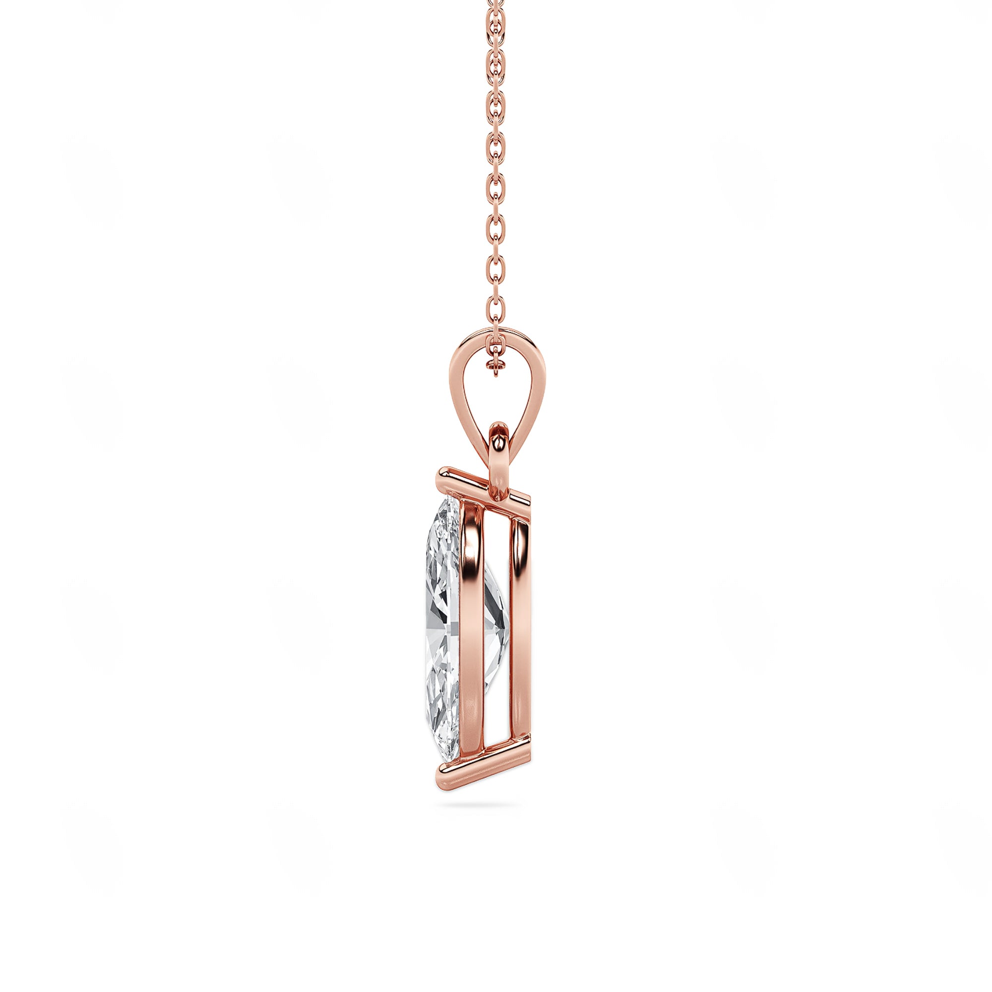 Marquise Solitaire Pendant