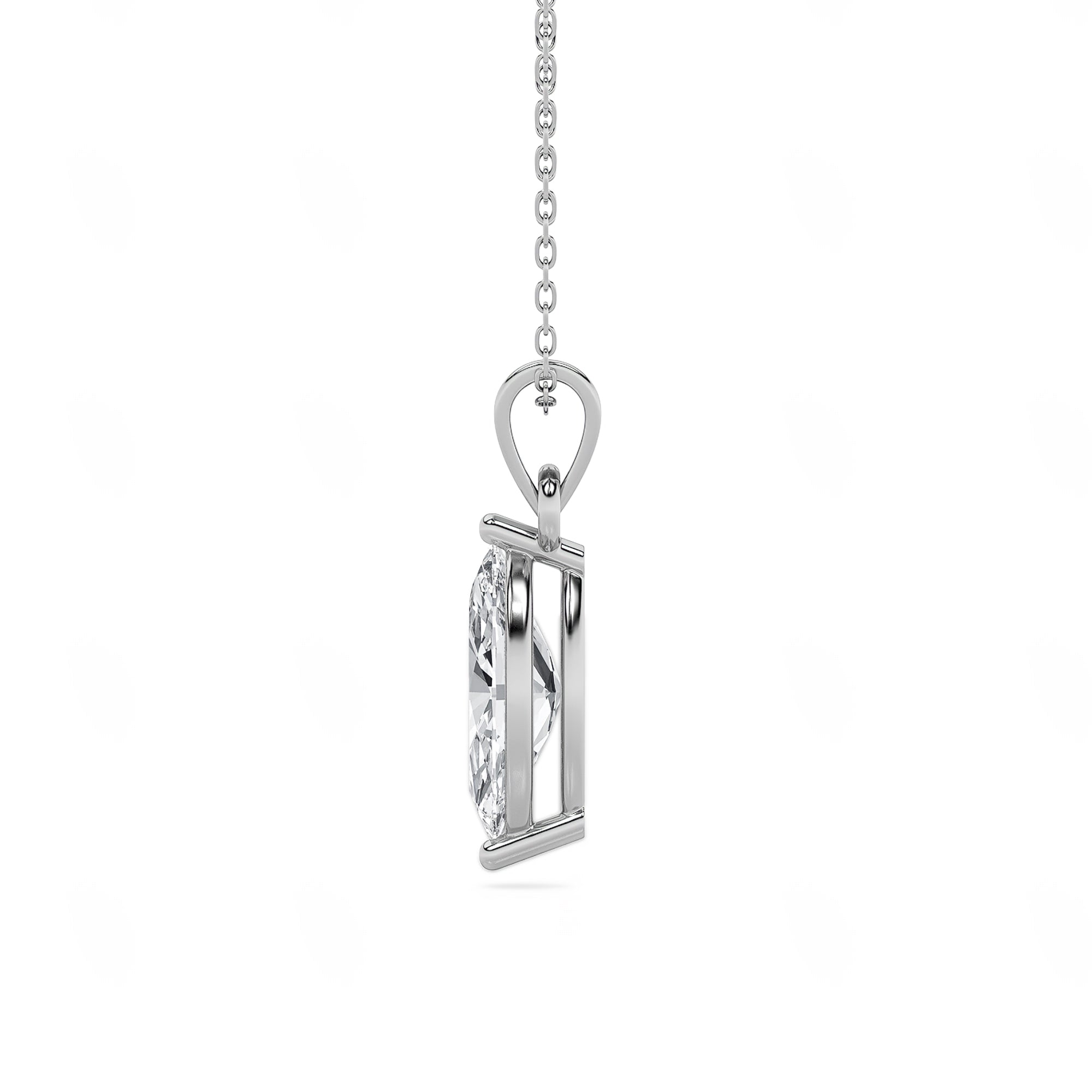 Marquise Solitaire Pendant