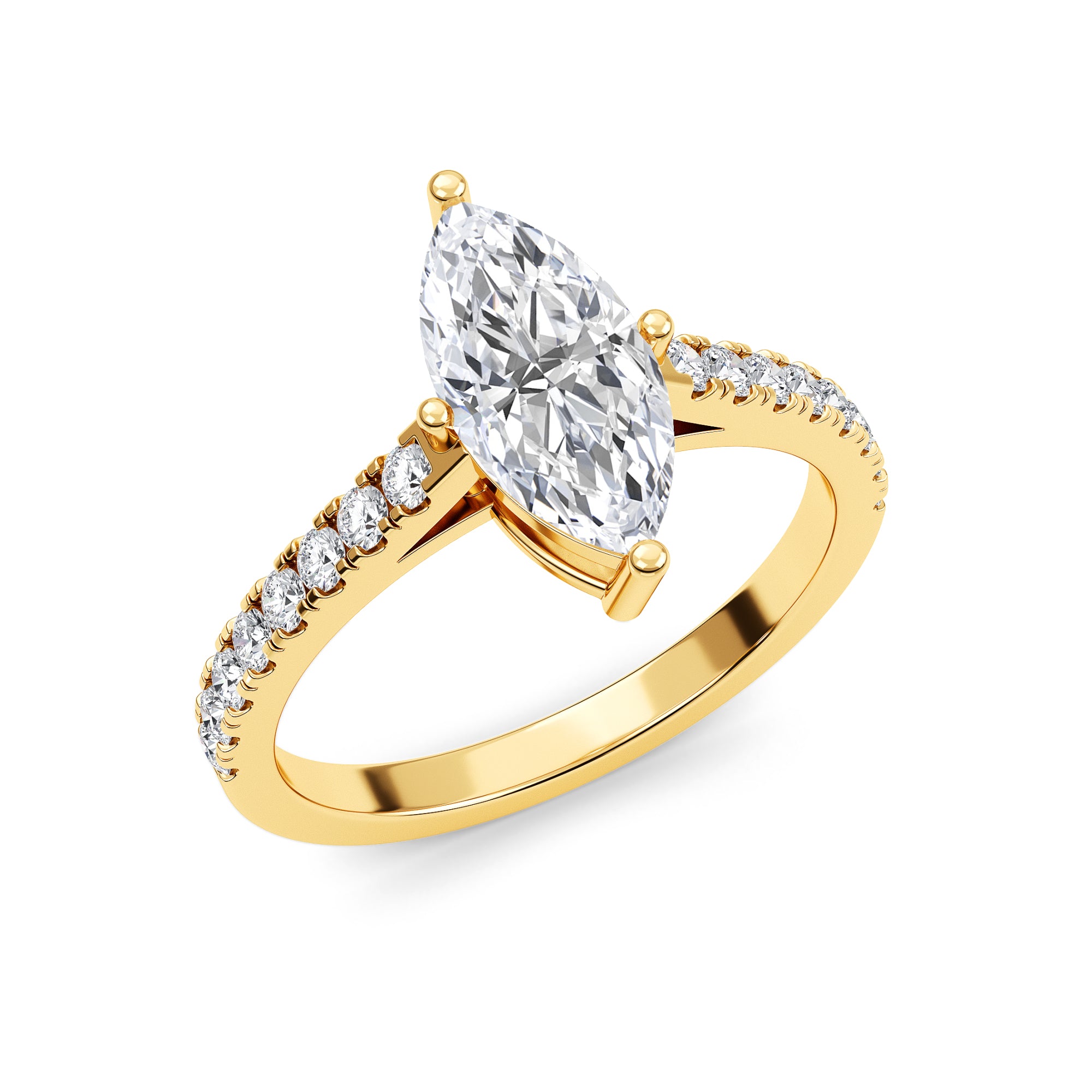Marquise Solitaire Ring