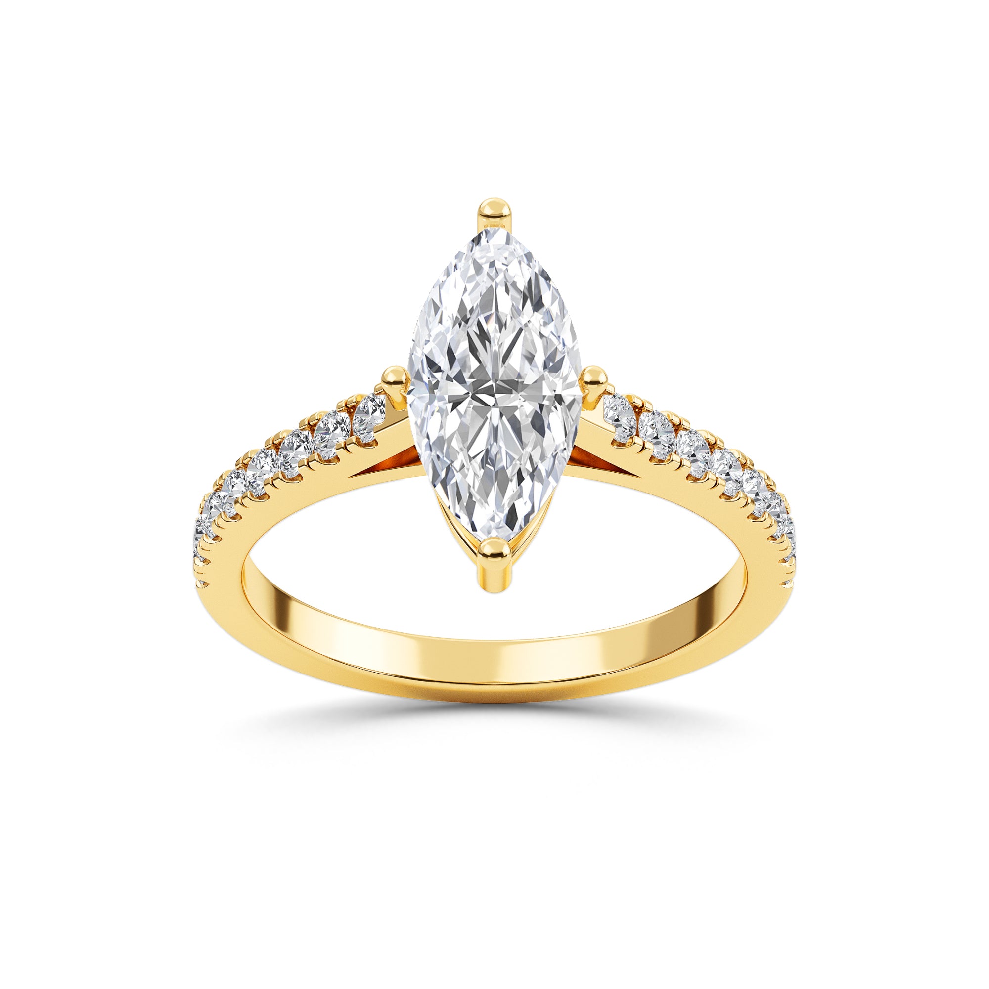 Marquise Solitaire Ring