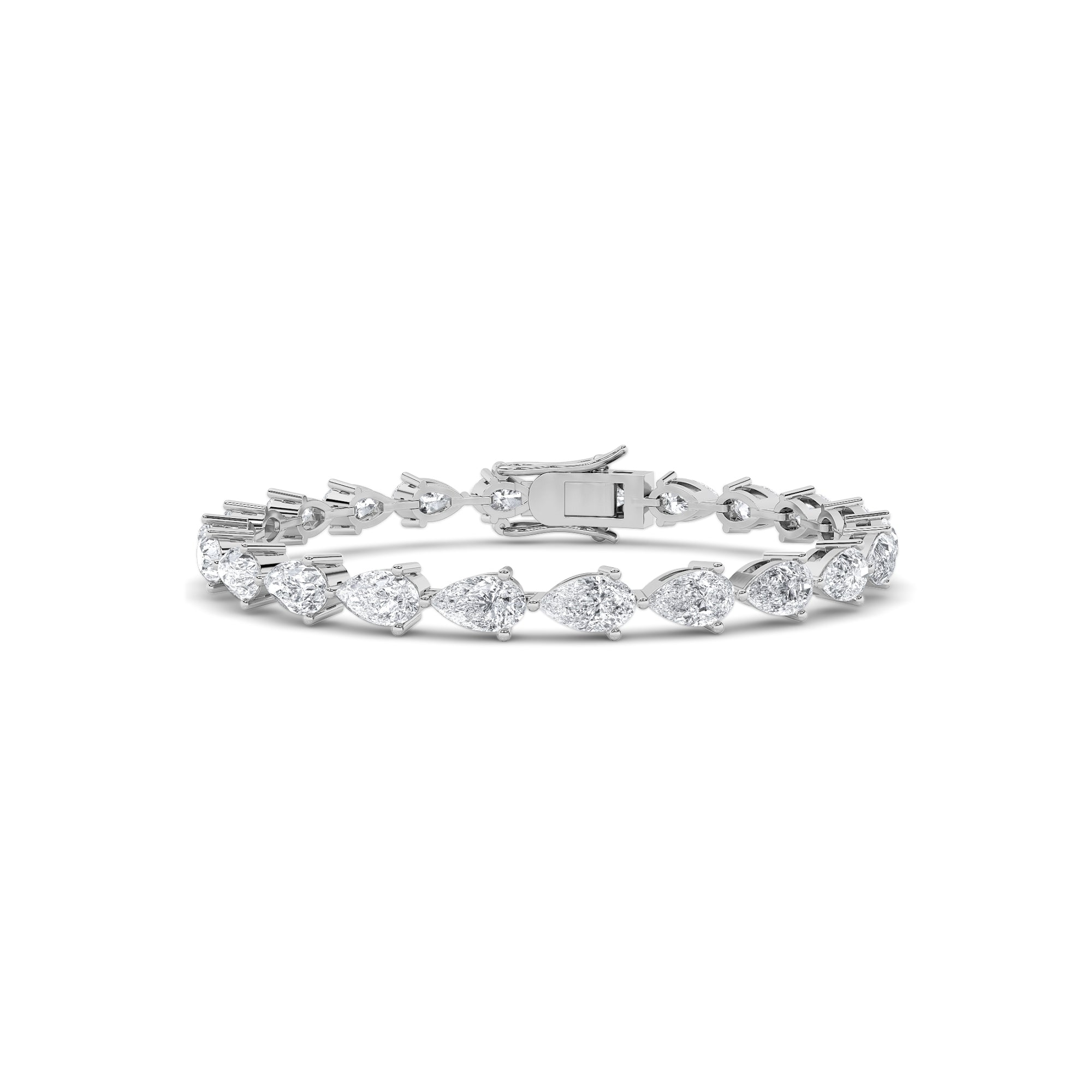 Pear Cut Tennis Bracelet