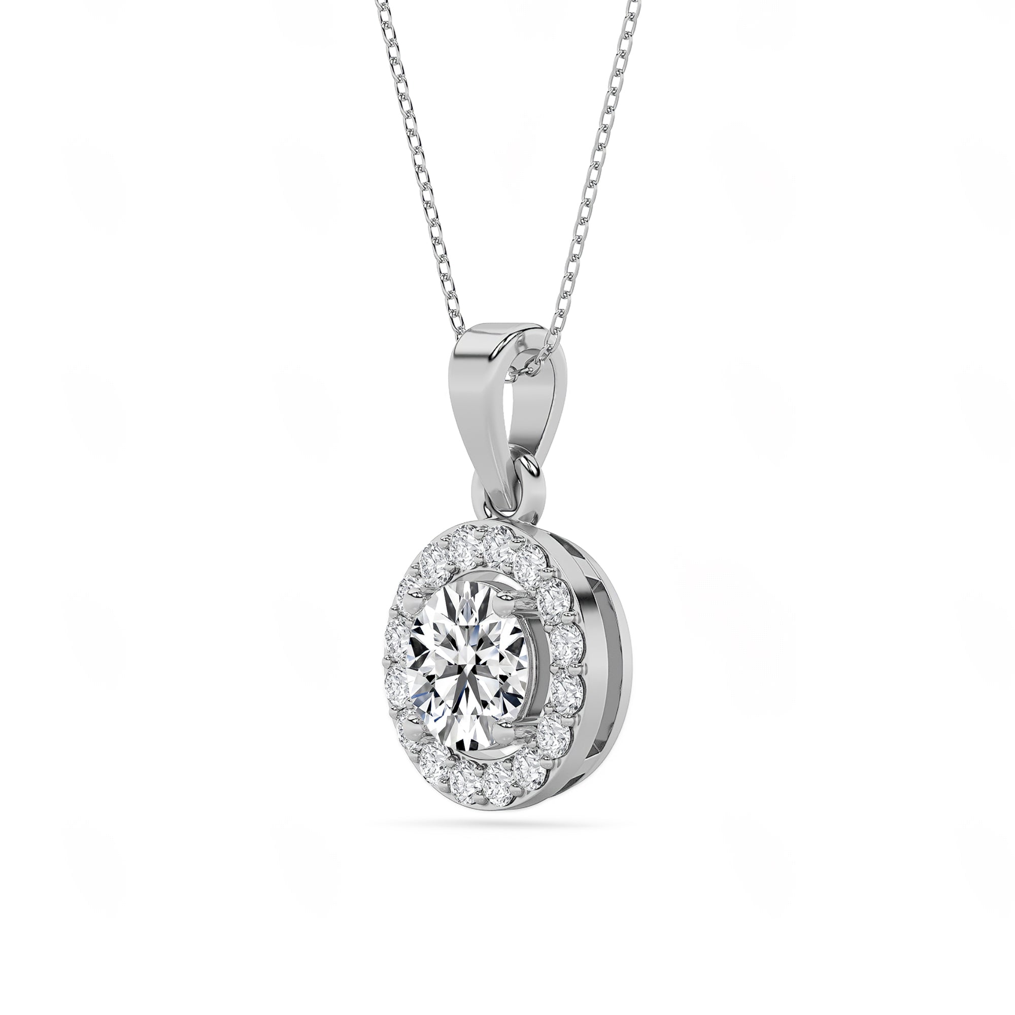 The Halo Round Pendant