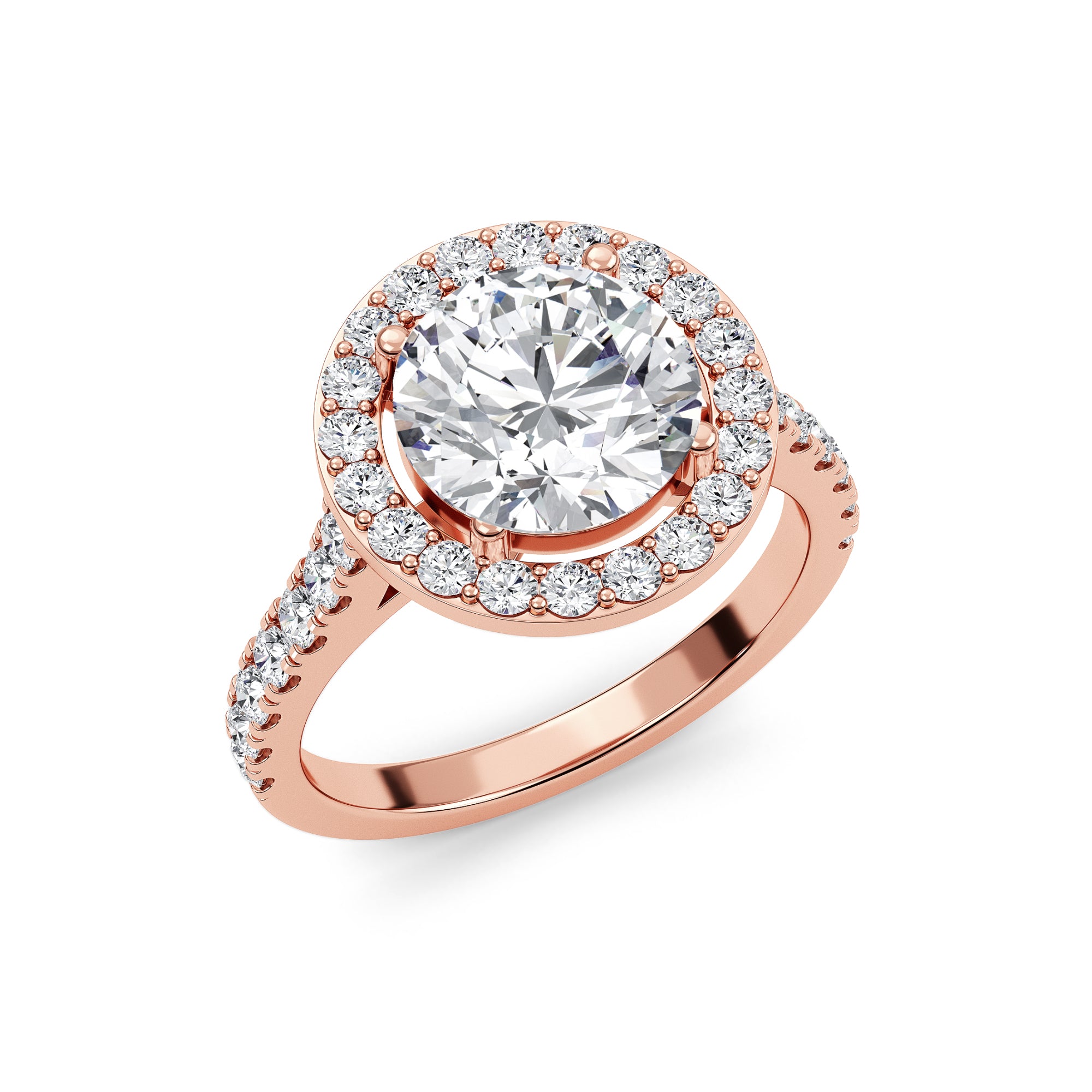 The Halo Engagement Ring