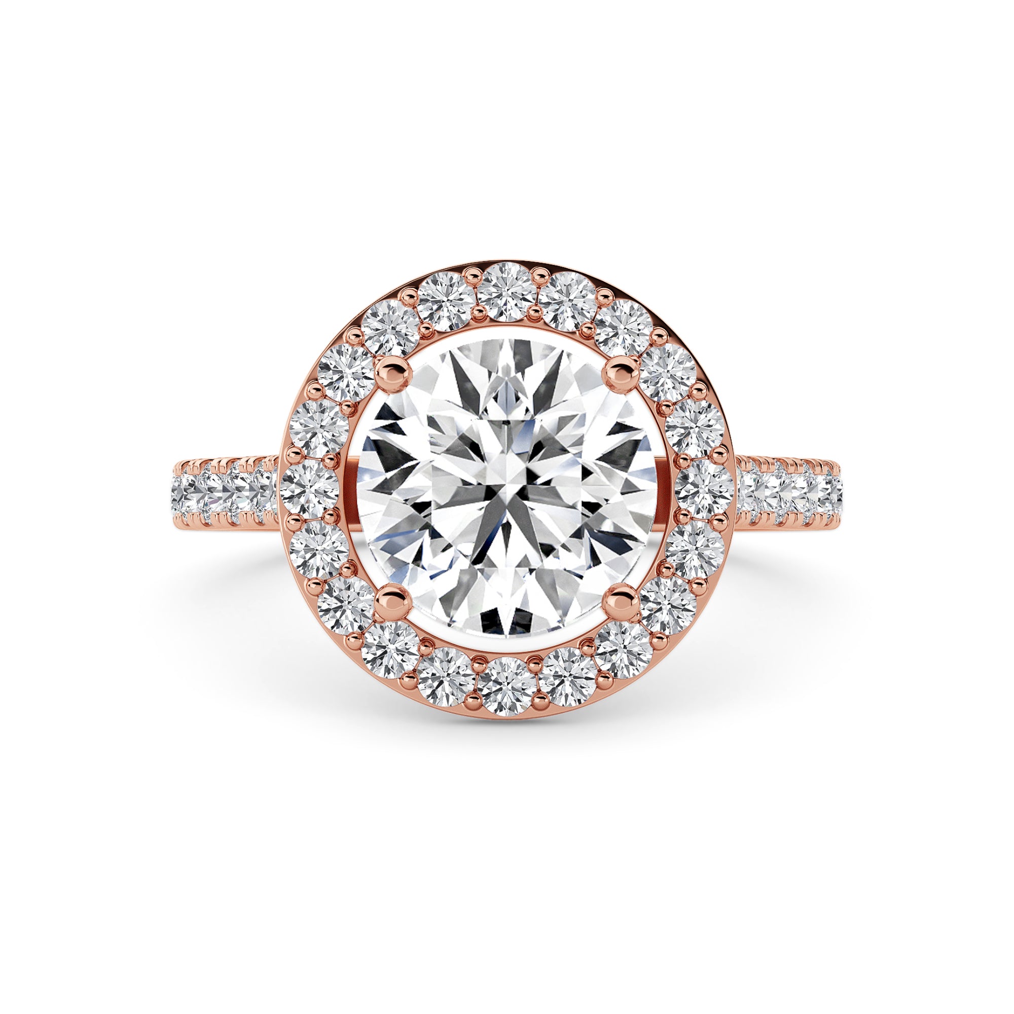 The Halo Engagement Ring