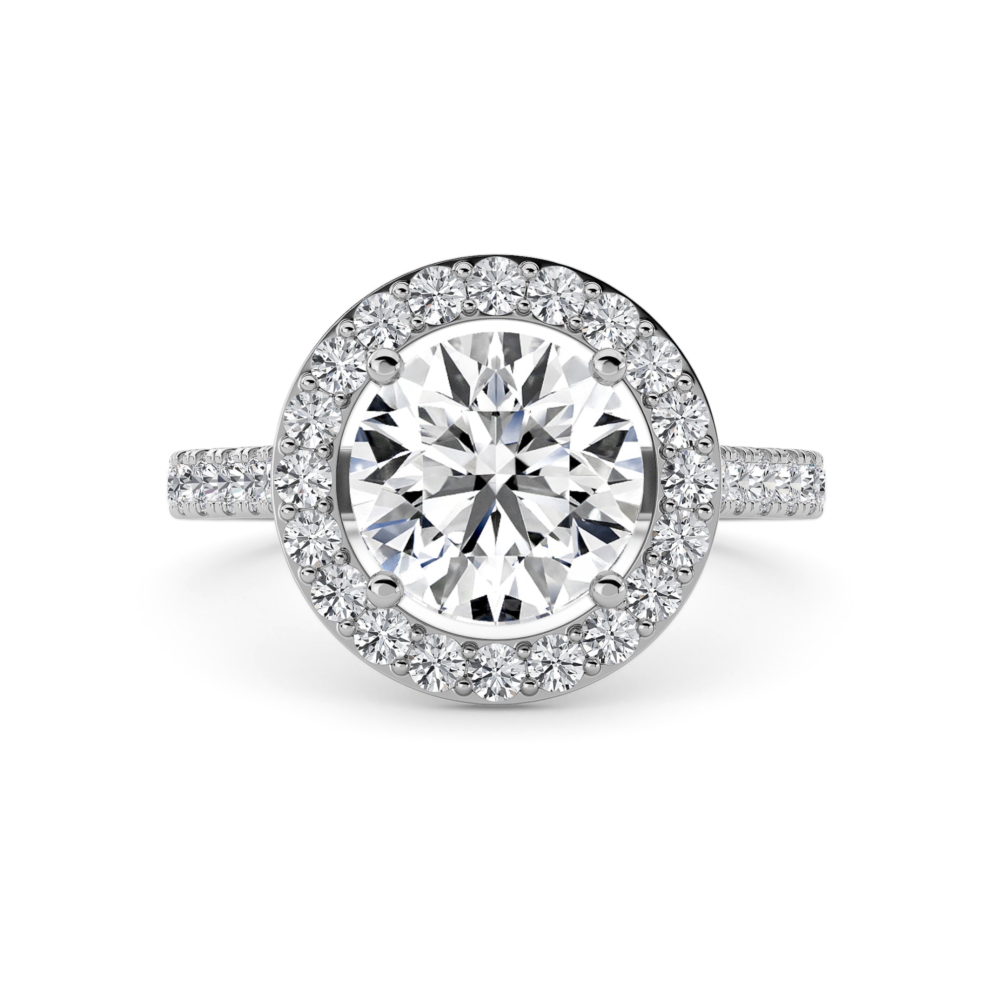 The Halo Engagement Ring
