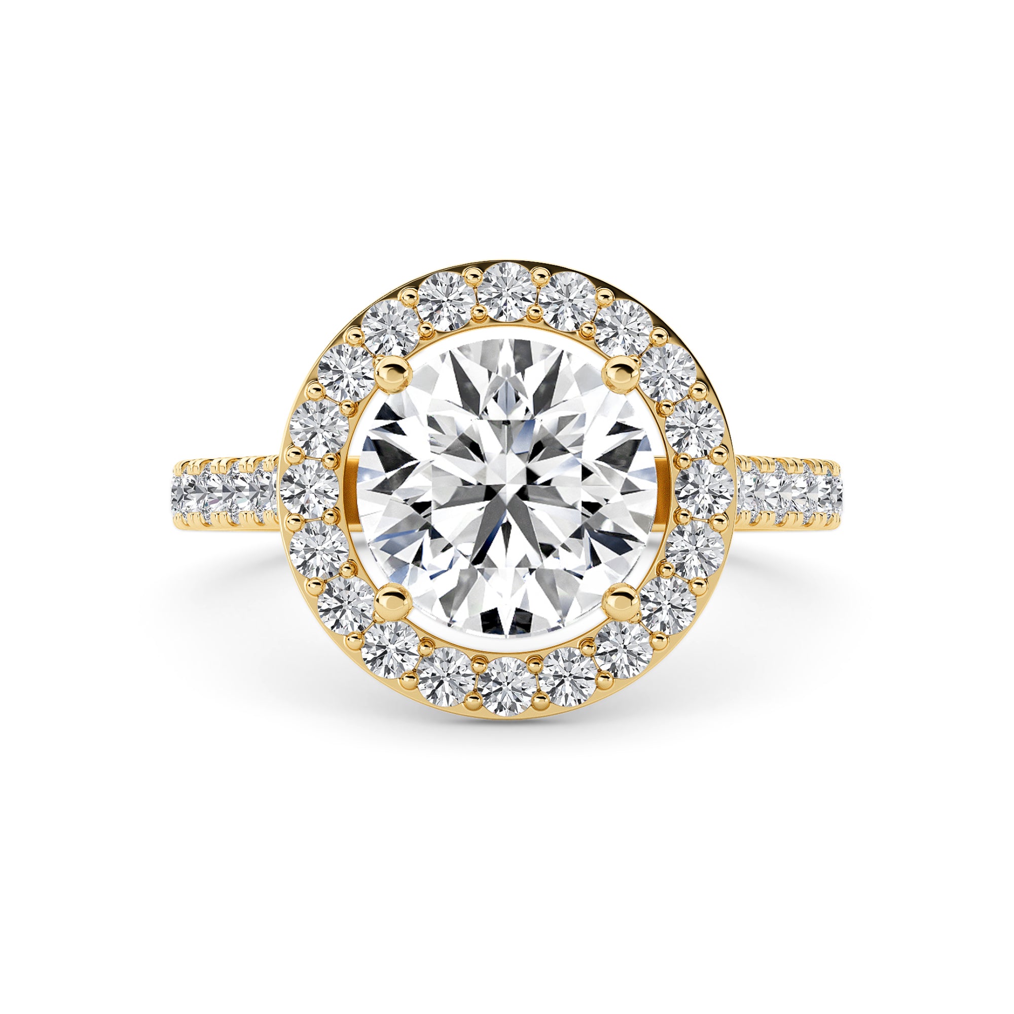 The Halo Engagement Ring