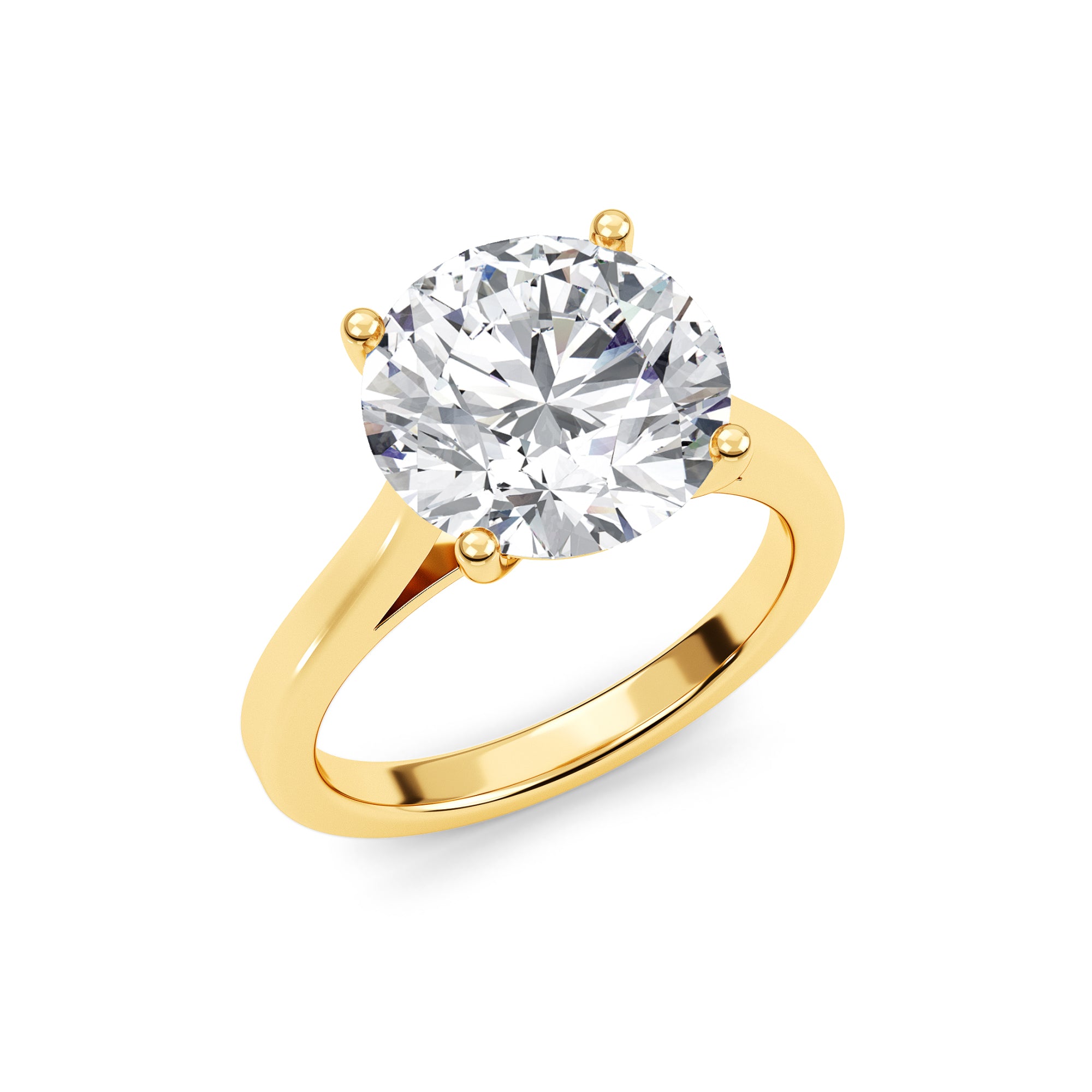 Round Solitaire Ring