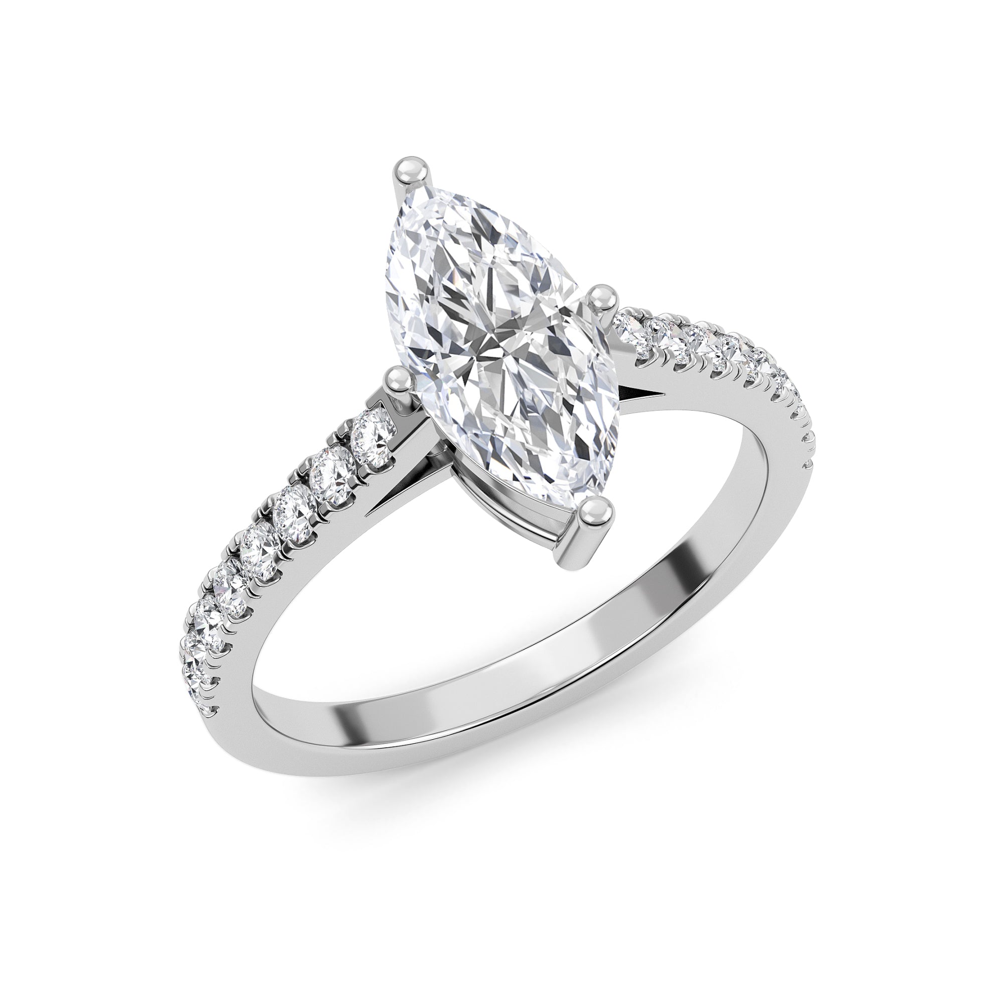 Marquise Solitaire Ring