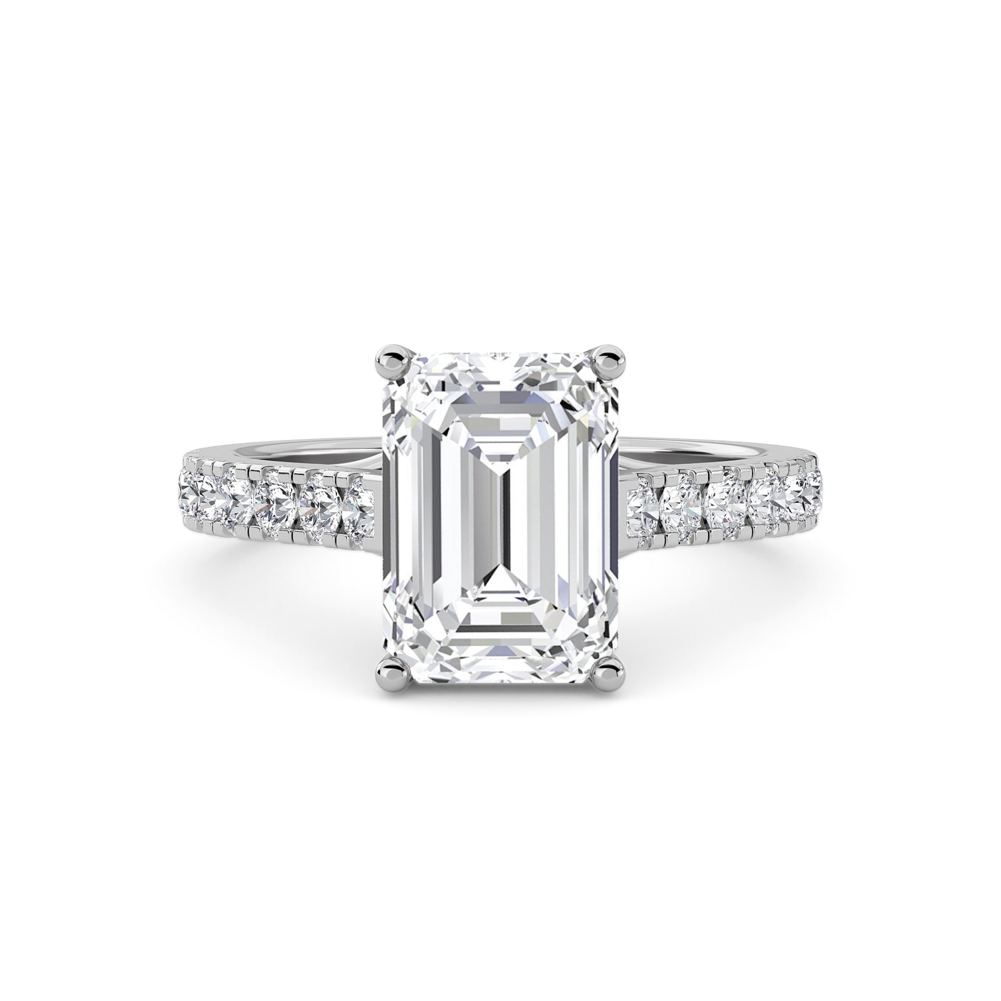 Emerald Solitaire Ring